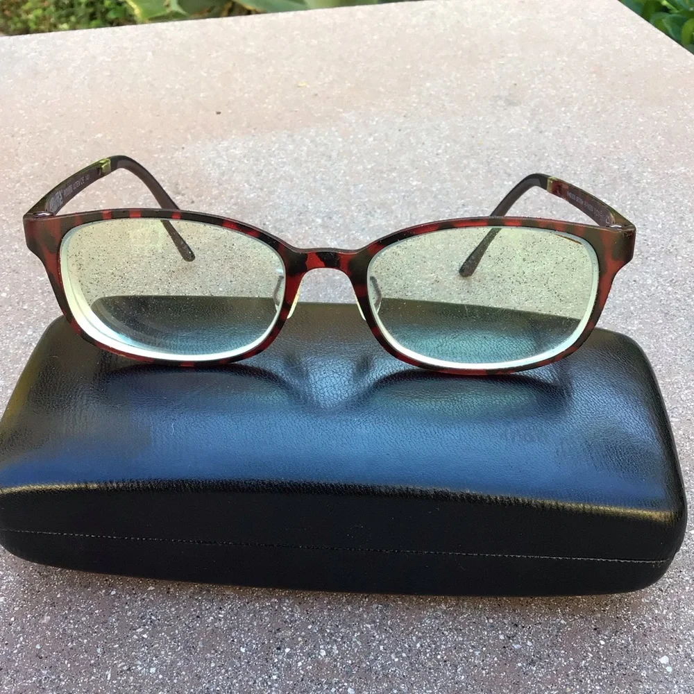 Piovino ULTEM Red/Black Tortoise Eyeglasses Frames PV-IN3004